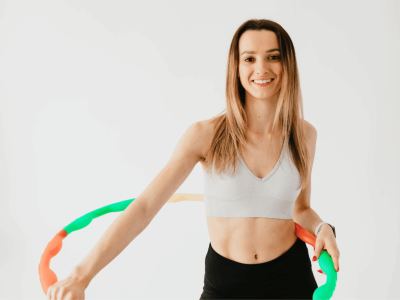 お腹痩せ フラフープ