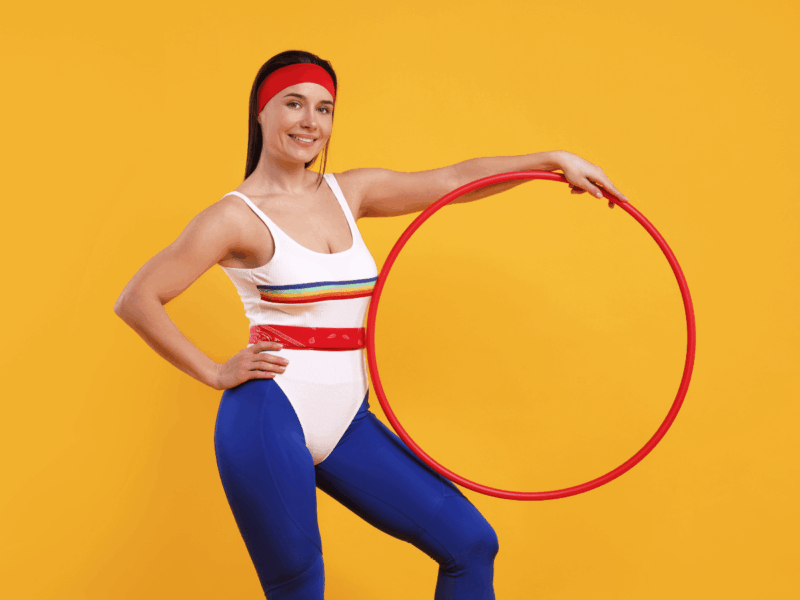 お腹痩せ フラフープ